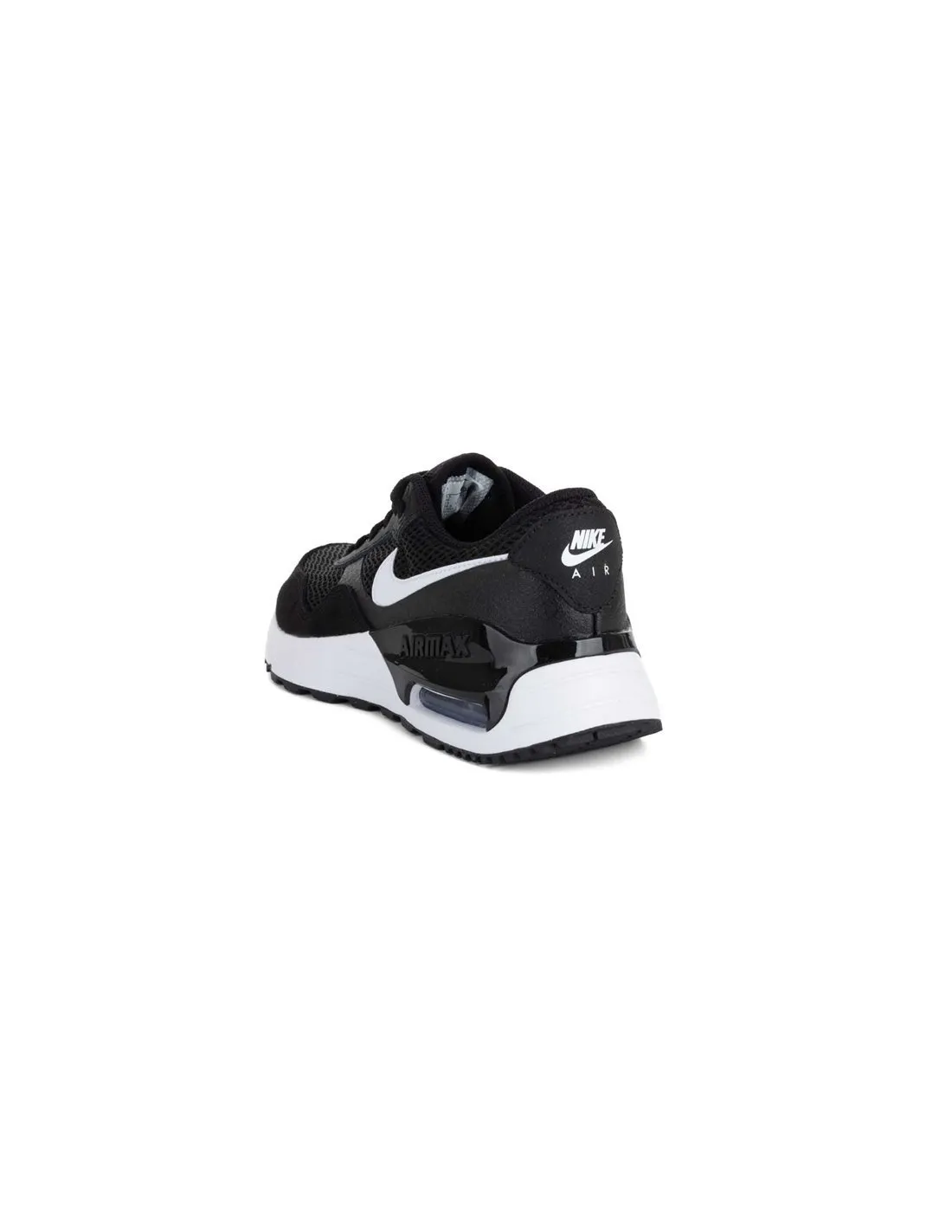 NIKE  ZAPATILLAS NEGRAS AIR MAX SYSTM (GS) NIñO/A