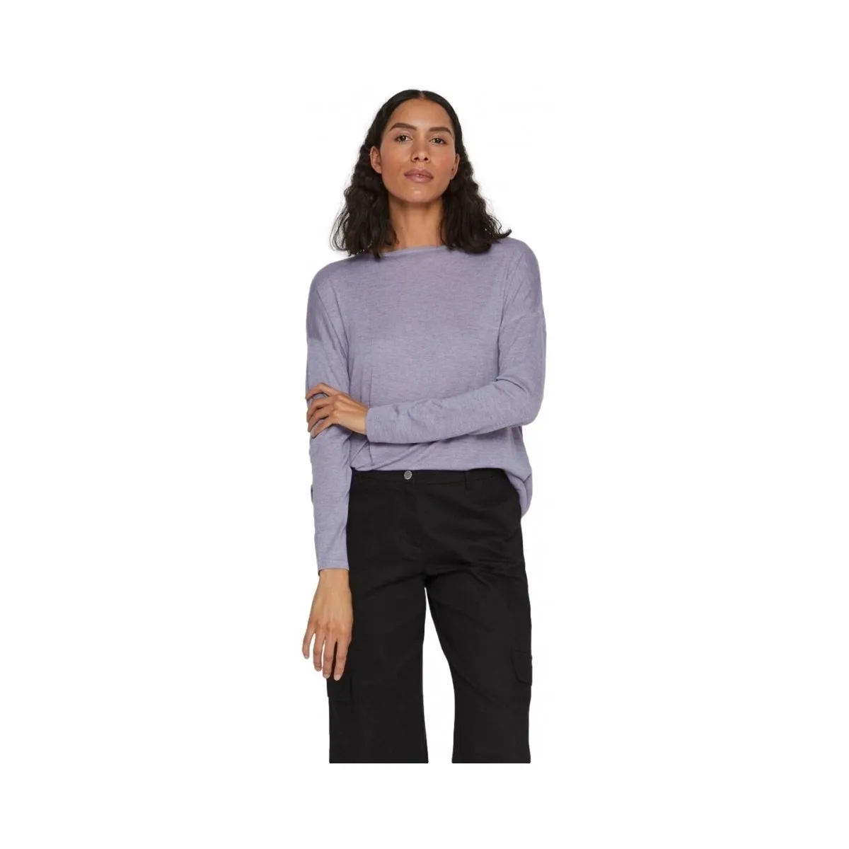 NOOS KNIT ABELLA L/S  SWEET LAVANDER