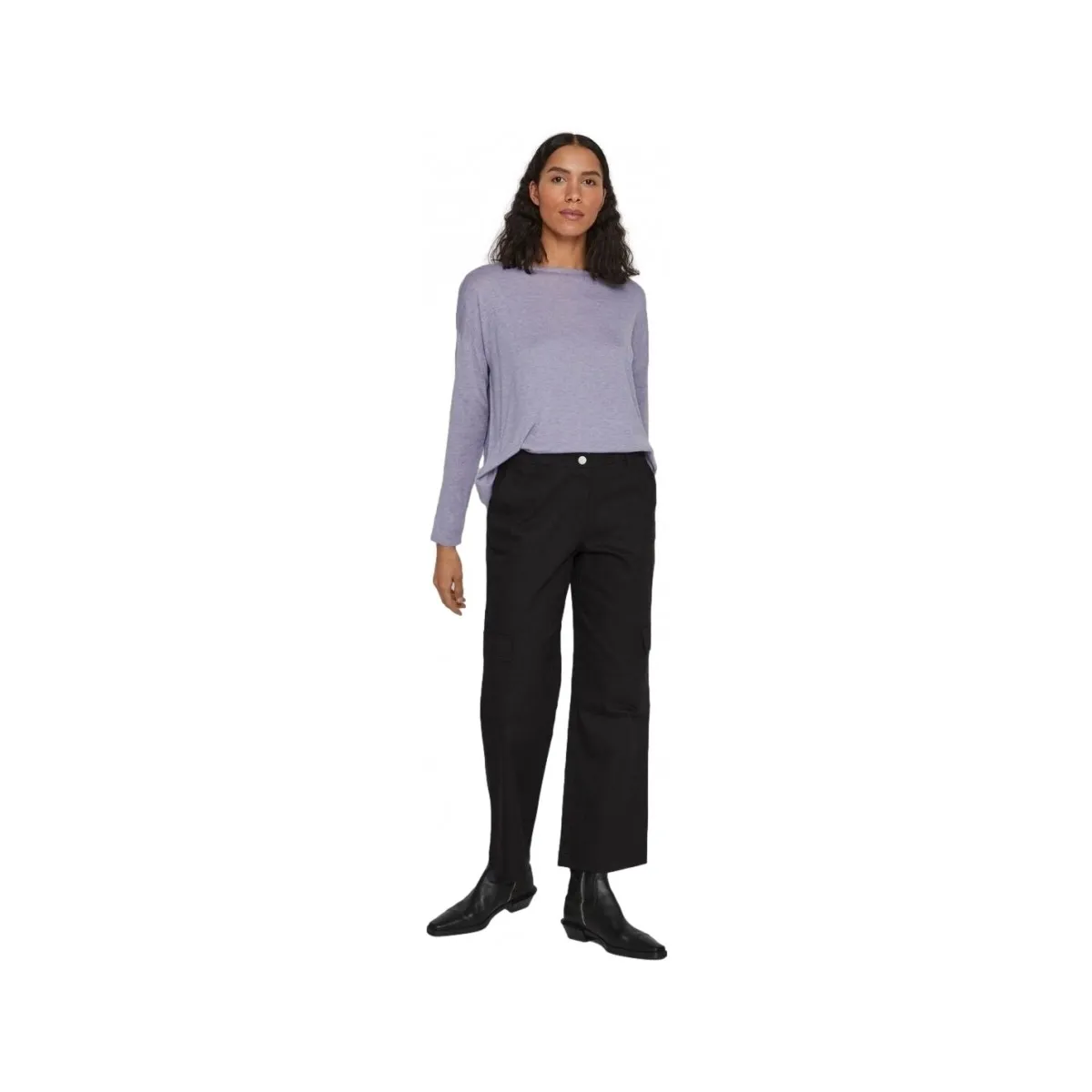 NOOS KNIT ABELLA L/S  SWEET LAVANDER
