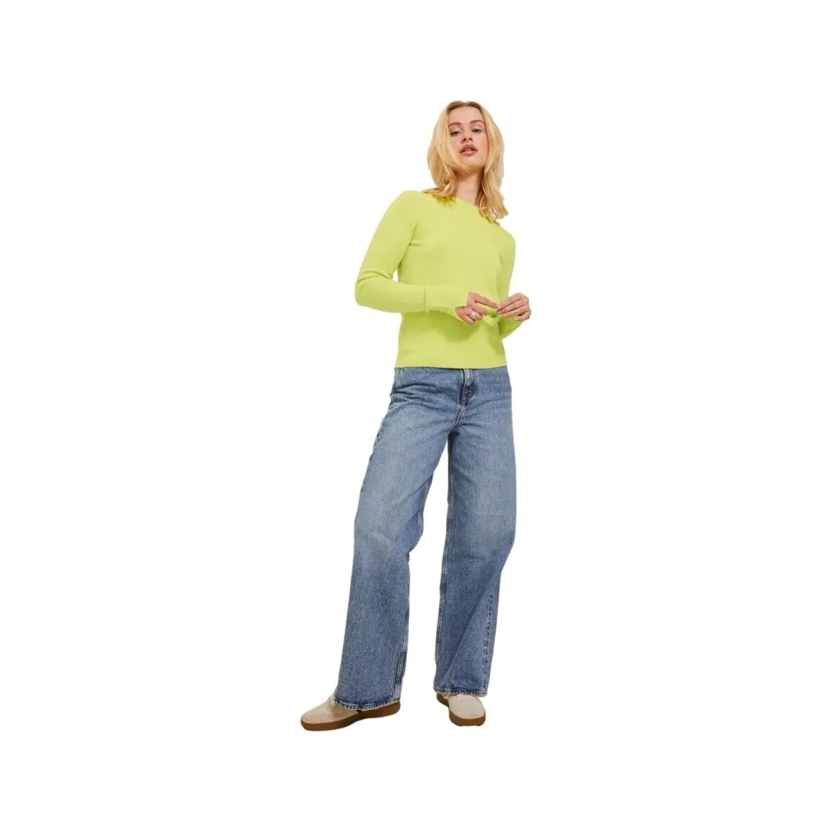 NOOS KNIT LARA L/S  LIMEADE
