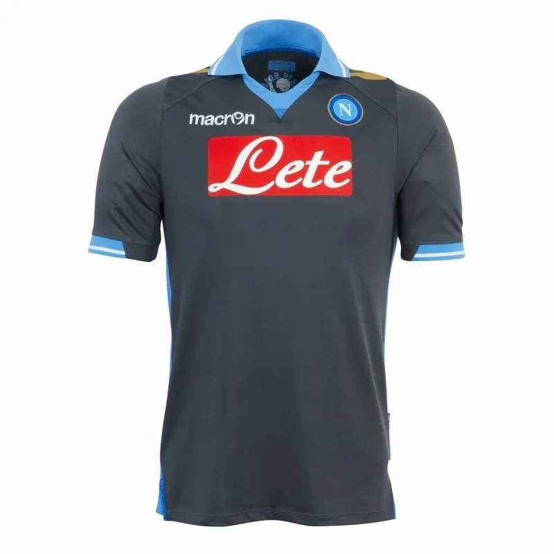 Nápoles lejos camiseta de la liga de Campeones 2011/12 Macron