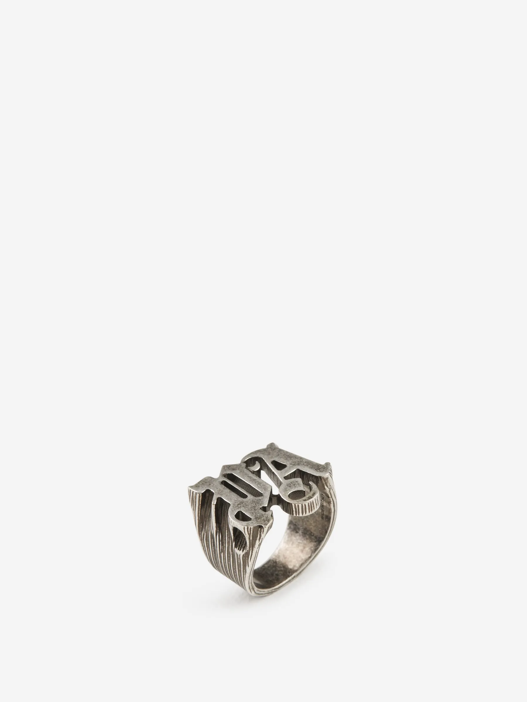 Palm Angels Anillo Iniciales Logo
