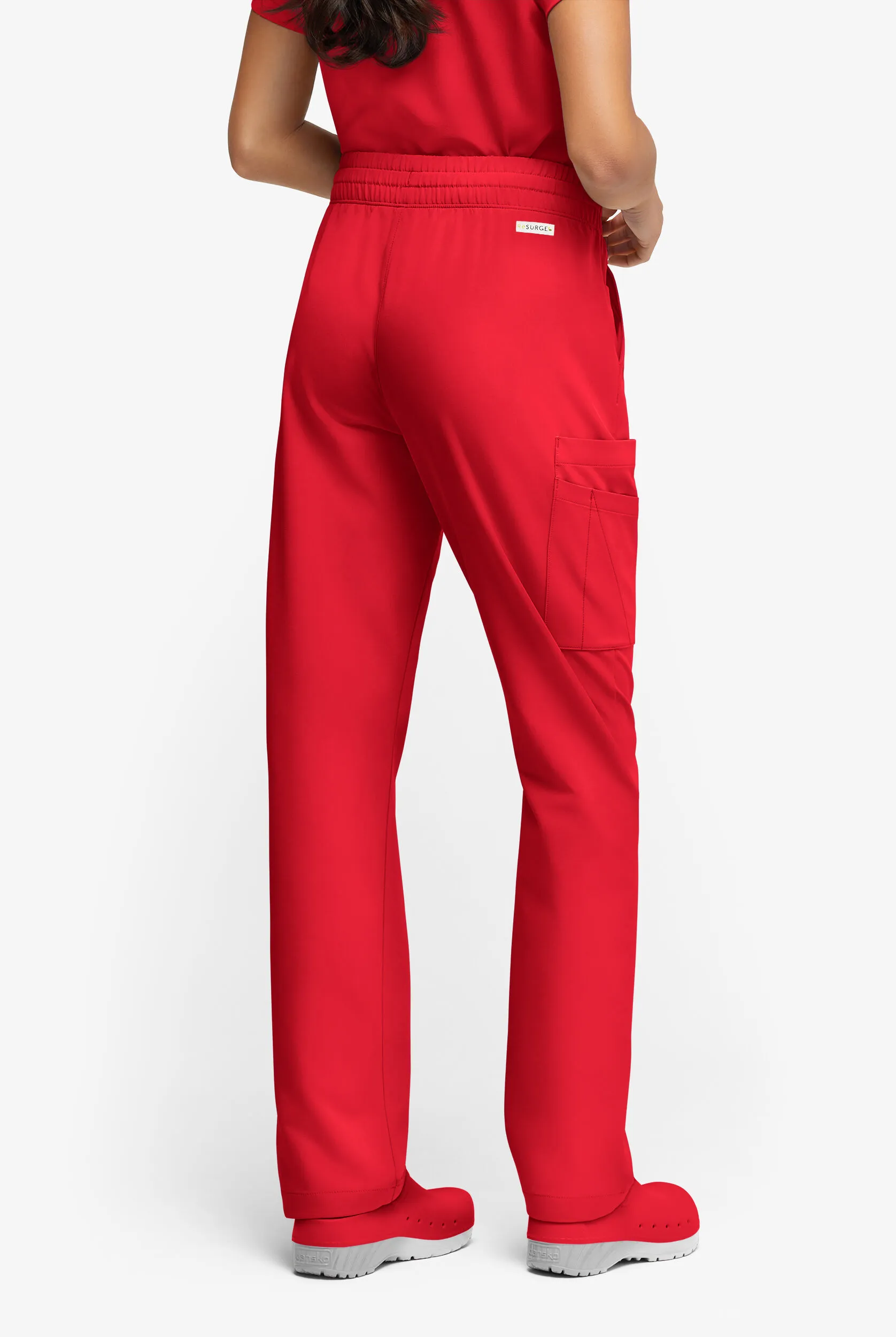 Pantalón médico ReSurge Topaz con cordón ajustable y 11 bolsillos para mujer