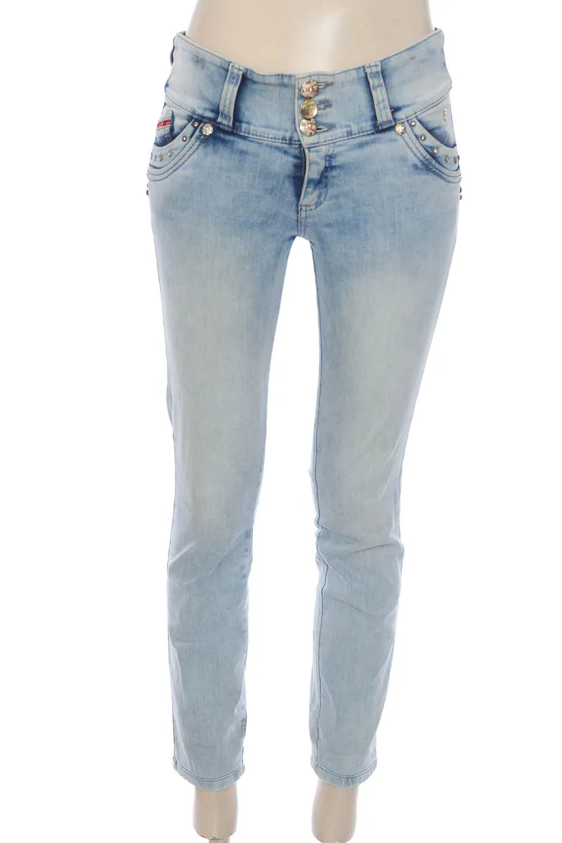 PANTALóN COLOR AZUL  FIARA