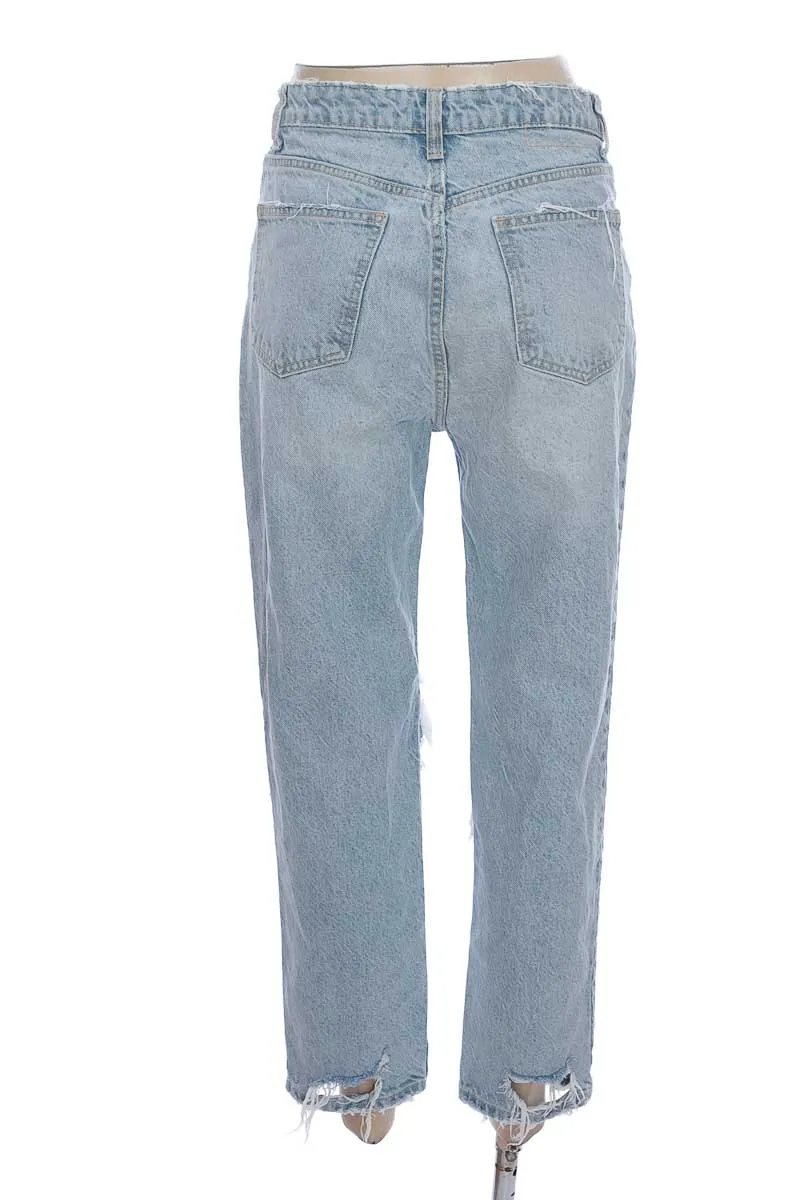 PANTALóN COLOR AZUL  ZARA