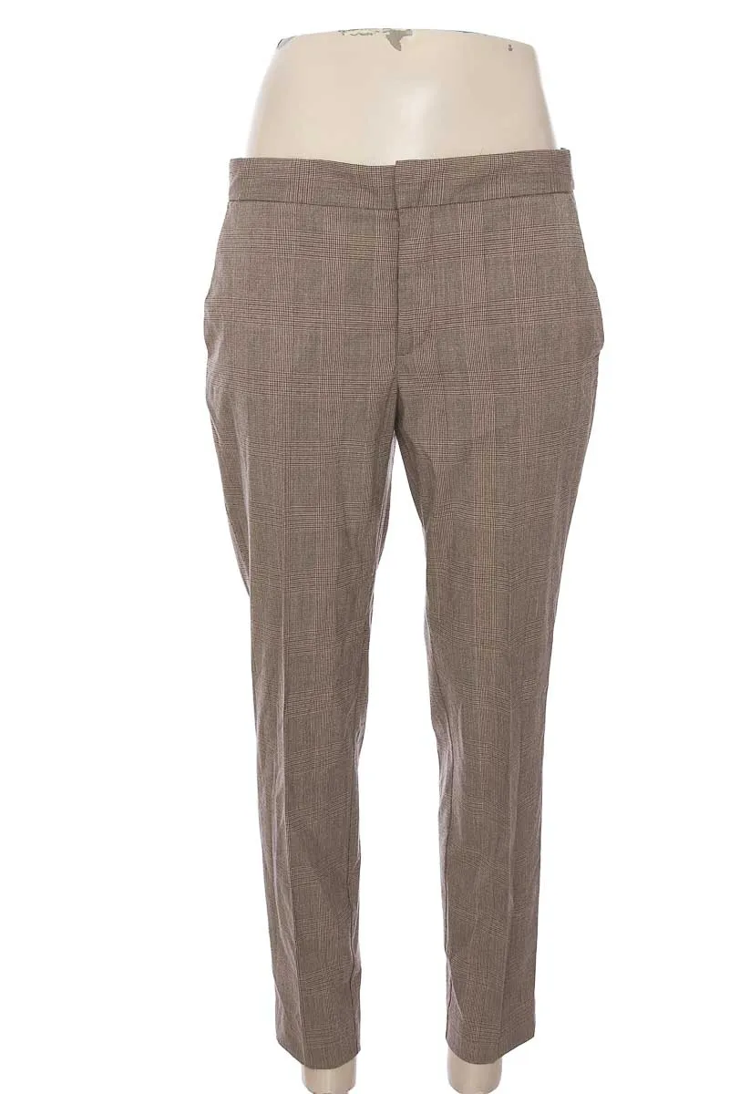 PANTALóN COLOR CAFé  ZARA