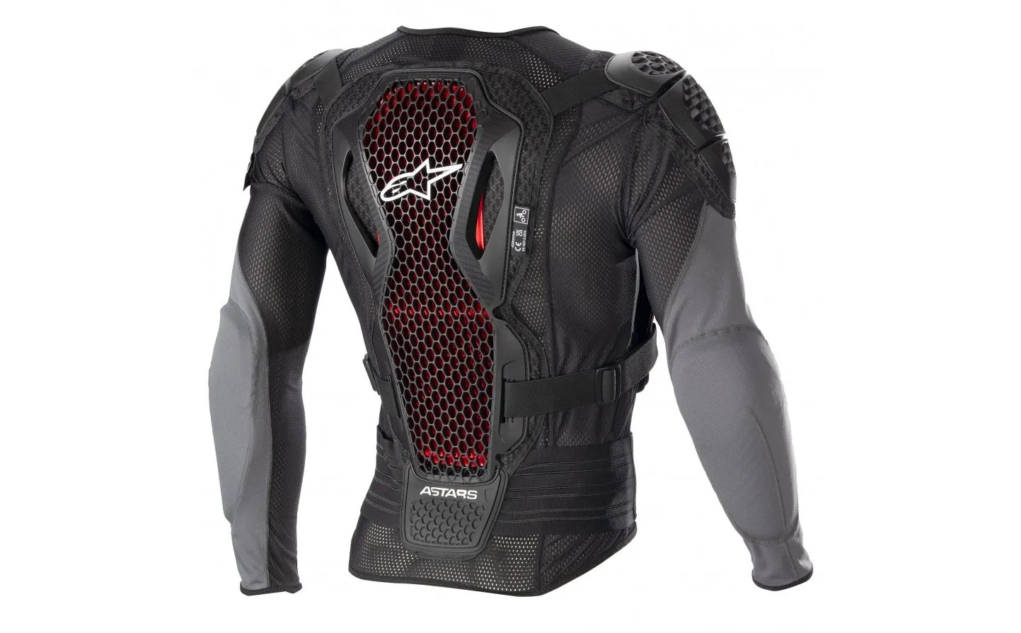 PETO DE PROTECCIóN ALPINESTARS BIONIC PLUS V2 NEGRO ANTHRACITA ROJO |6506723103