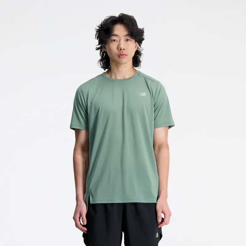 Polera Running Hombre New Balance Accelerate Verde
