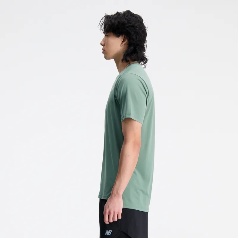 Polera Running Hombre New Balance Accelerate Verde