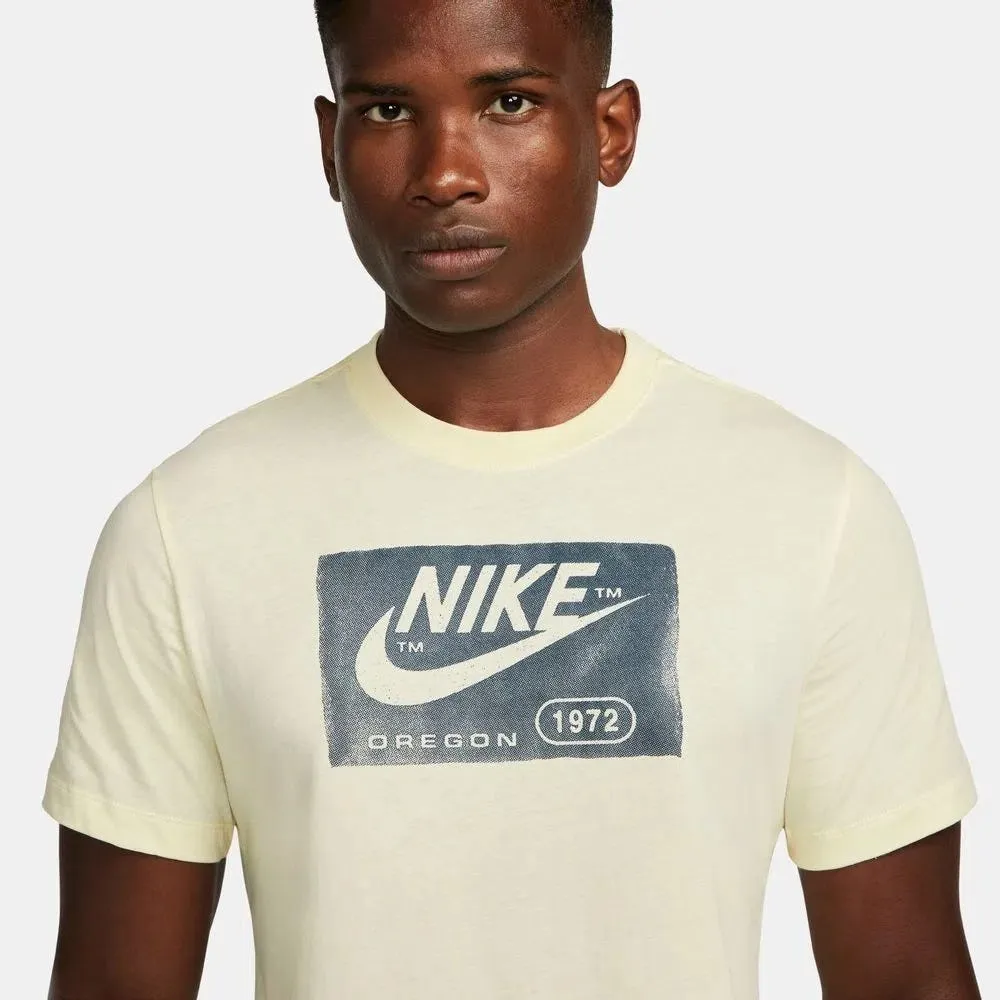 Polera Running Hombre Nike Sportswear Circa Blanca