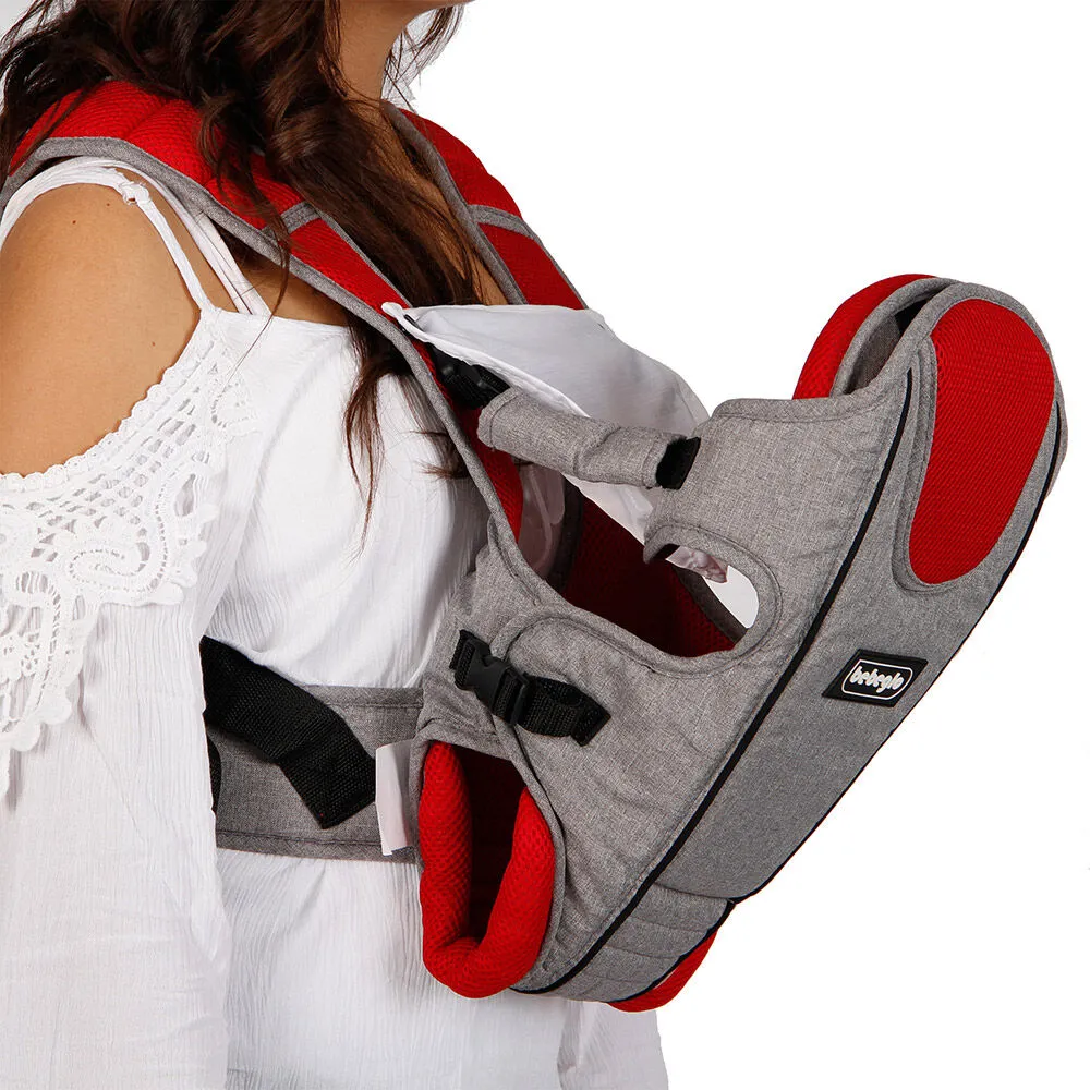 PORTA BEBE MOCHILA BEBEGLO RS801401 GRIS