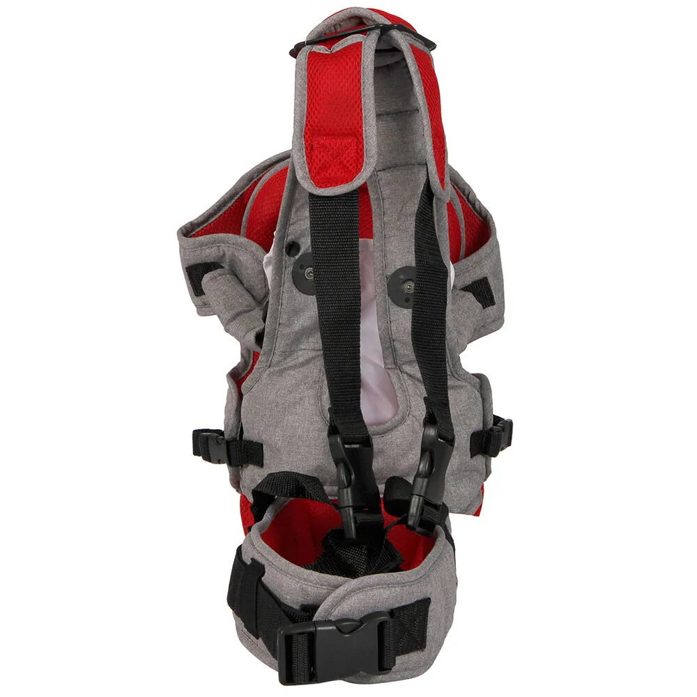 PORTA BEBE MOCHILA BEBEGLO RS801401 GRIS