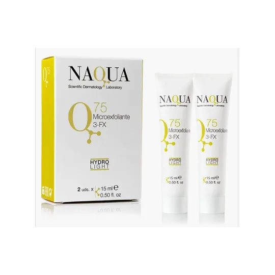 Q75 MICROEXFOLIANTE 3FX + VITAMINA E 2X15ML NAQUA