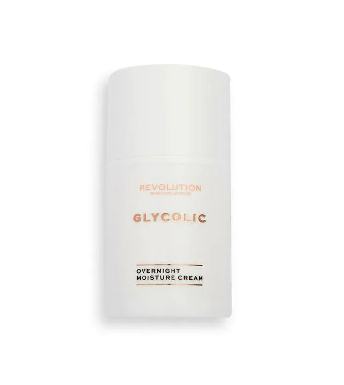 REVOLUTION SKINCARE  CREMA DE NOCHE GLOW CON áCIDO GLICóLICO