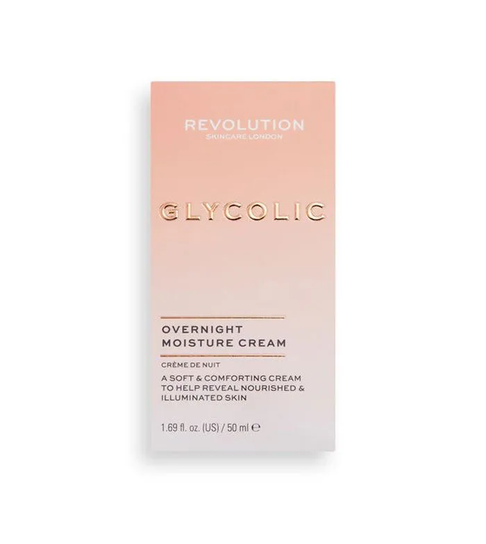 REVOLUTION SKINCARE  CREMA DE NOCHE GLOW CON áCIDO GLICóLICO