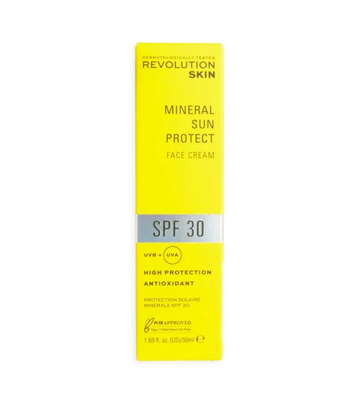 REVOLUTION SKINCARE  PROTECTOR SOLAR FACIAL MINERAL SPF30