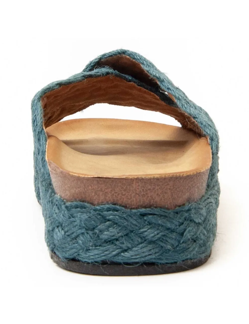 Sandalia De Plataforma Para Mujer.  Montevita  Iutta  90647 Azul