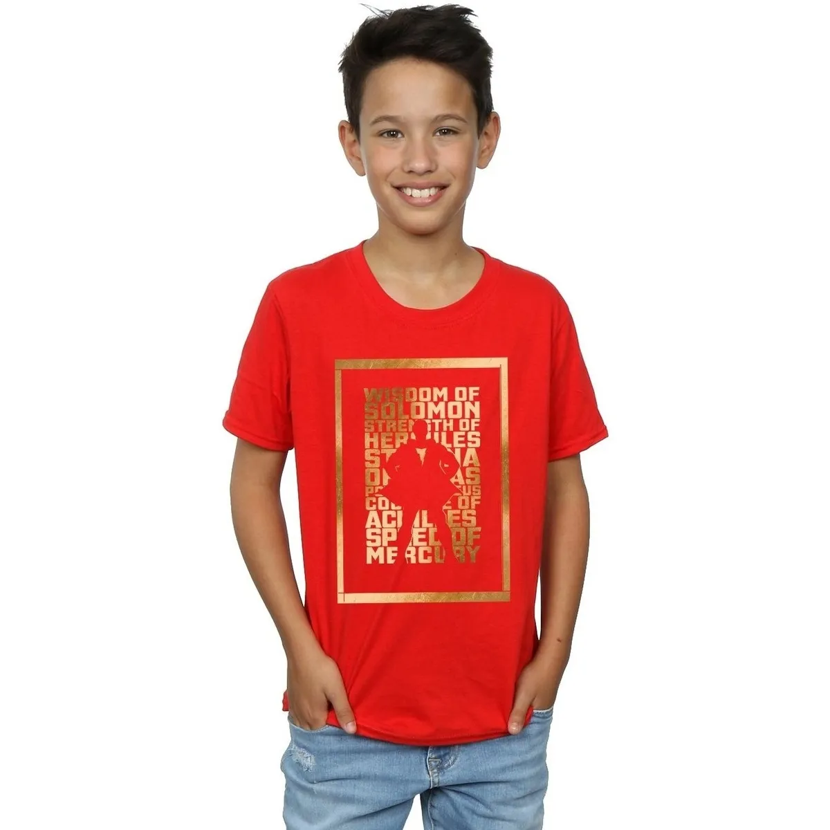 Shazam Gold Text