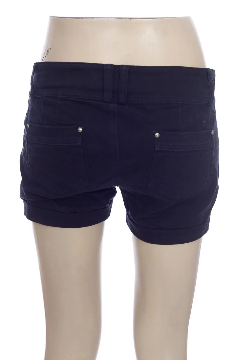 SHORT COLOR AZUL  RAGGED