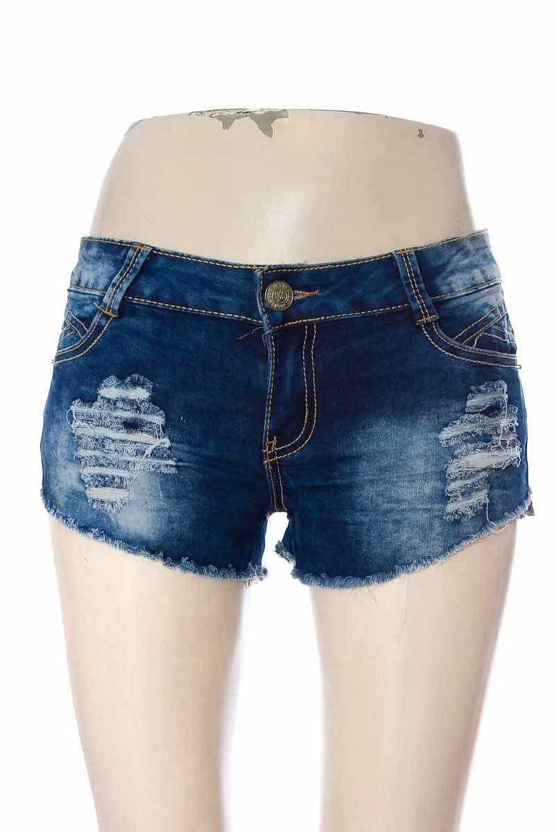 SHORT COLOR AZUL  SWEET COUTURE