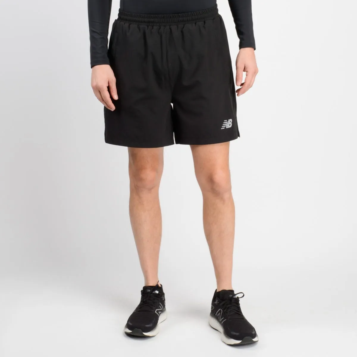Short Running Hombre New Balance Negro