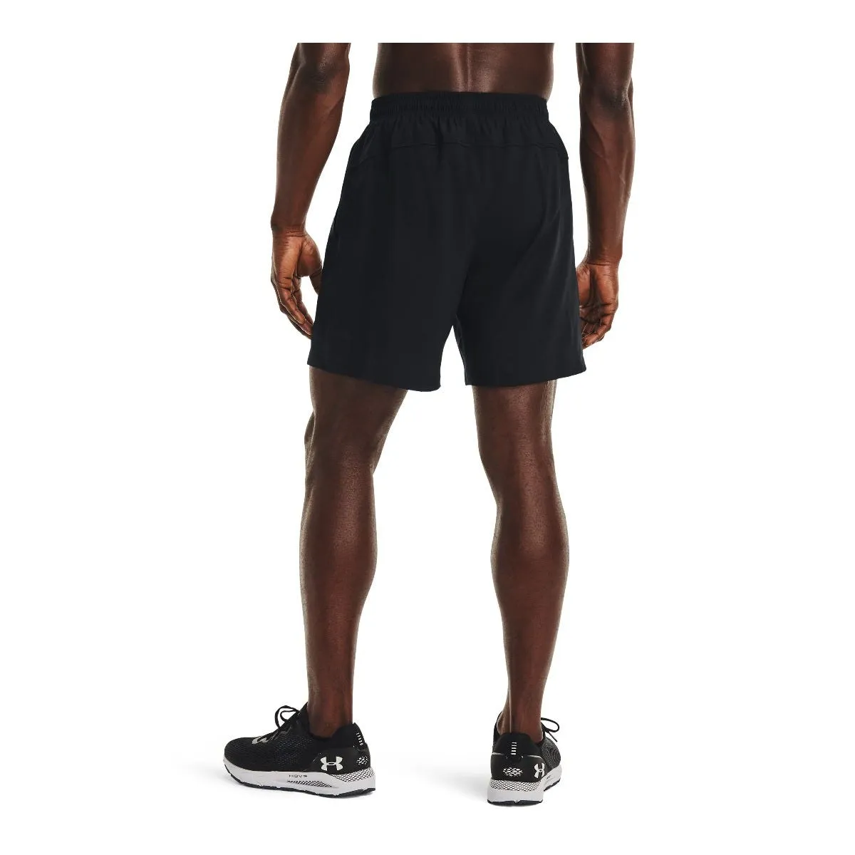 Short Running Hombre Under Armour Negro