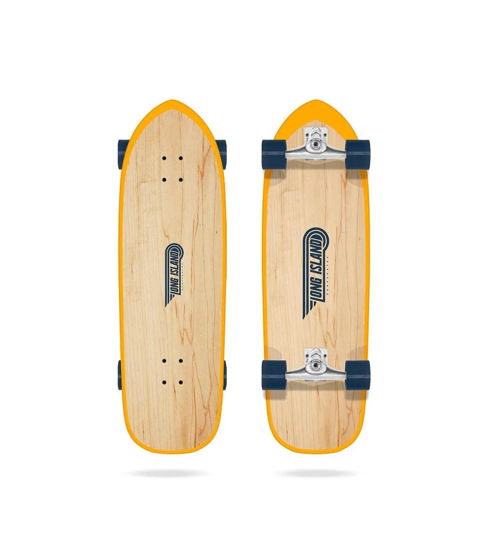 SKATESURF LONGISLAND BAJA 32X9.6"X16.5  ASSORTED