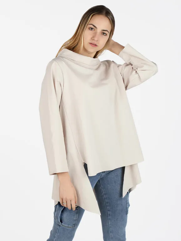 Solada Maxiblusa de mujer en mezcla de algodón