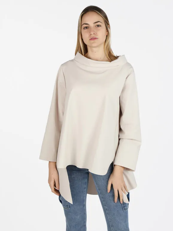 Solada Maxiblusa de mujer en mezcla de algodón