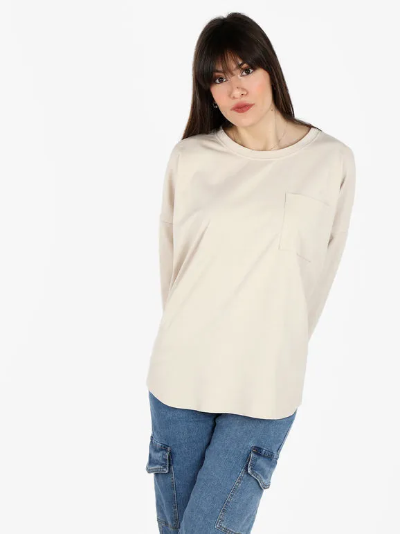 Solada Maxicamiseta oversize de mujer con bolsillo
