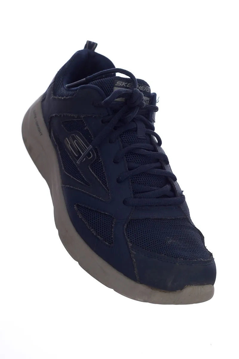 TENIS COLOR AZUL  SKECHERS