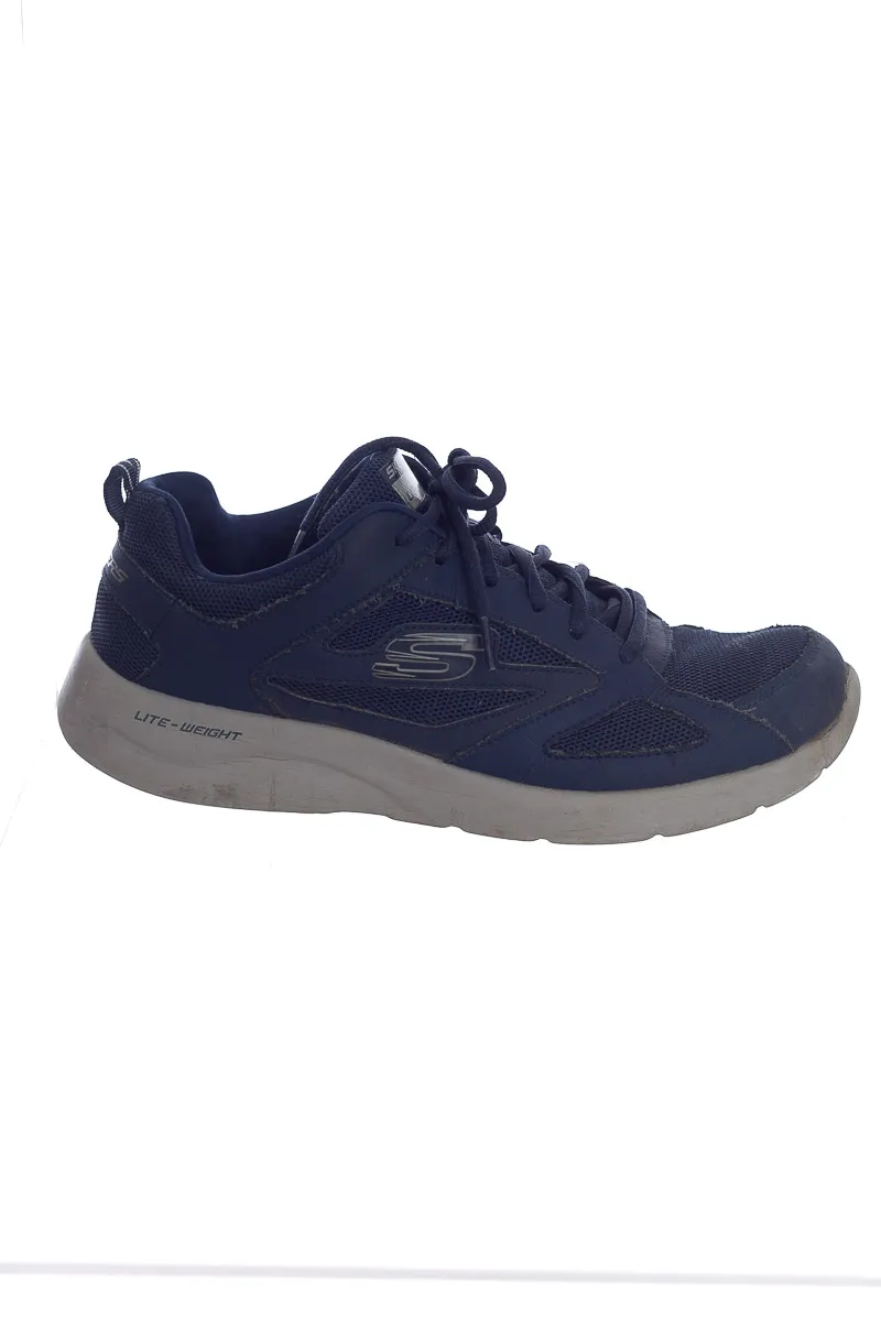 TENIS COLOR AZUL  SKECHERS