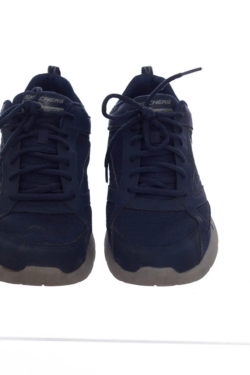 TENIS COLOR AZUL  SKECHERS