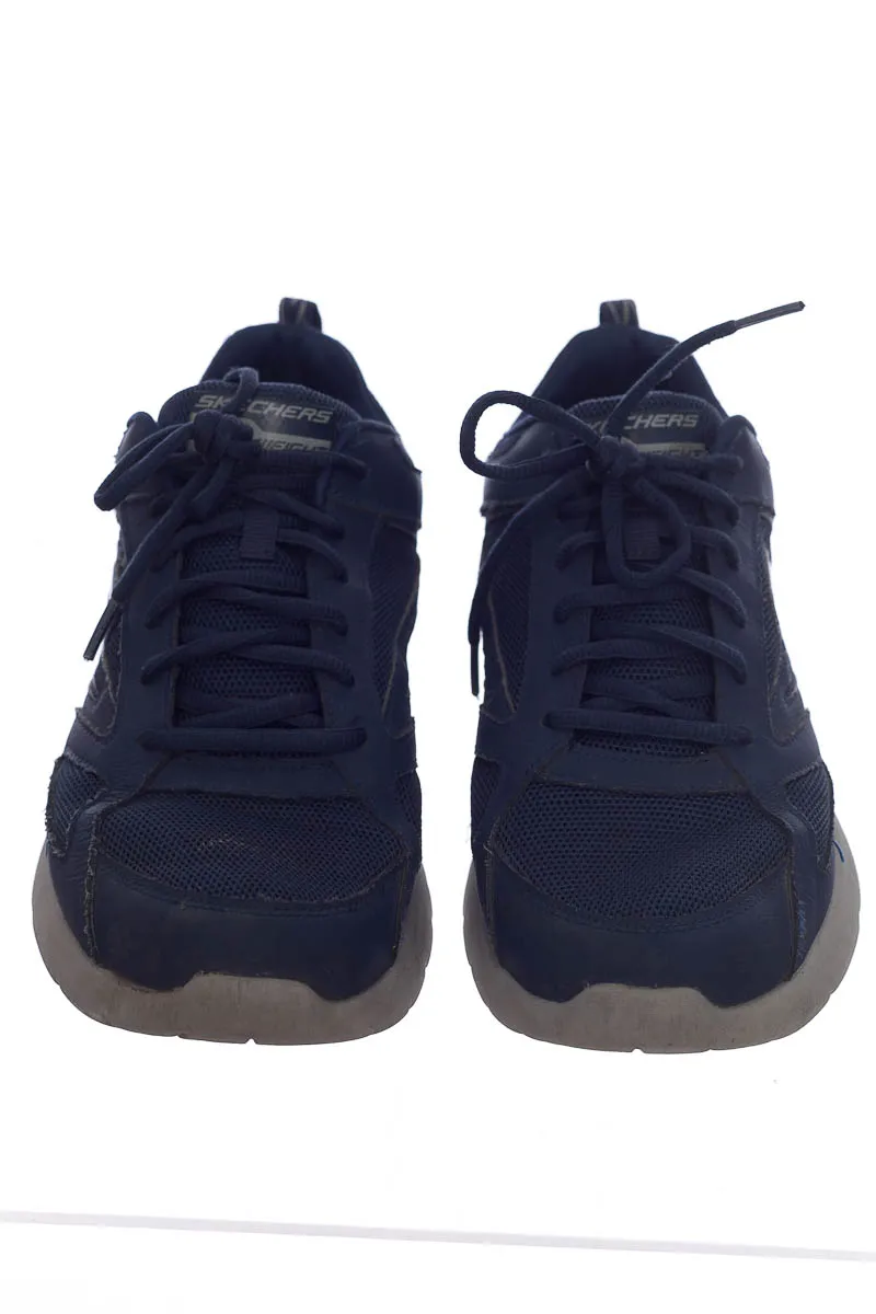 TENIS COLOR AZUL  SKECHERS