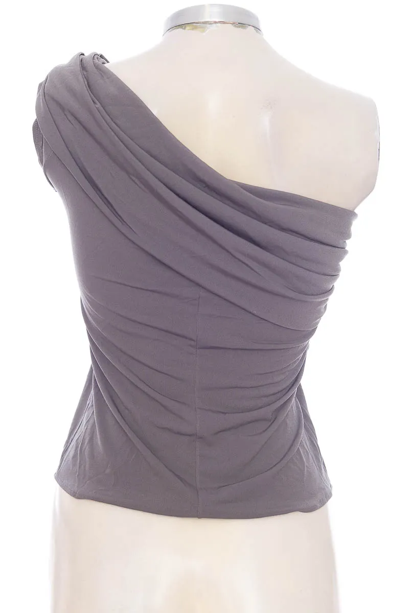 TOP / CAMISETA COLOR GRIS  VENENO  EN LA PIEL
