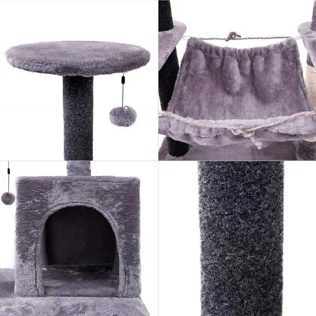 Torre para gatos, rascador, varios modelos y alturas
