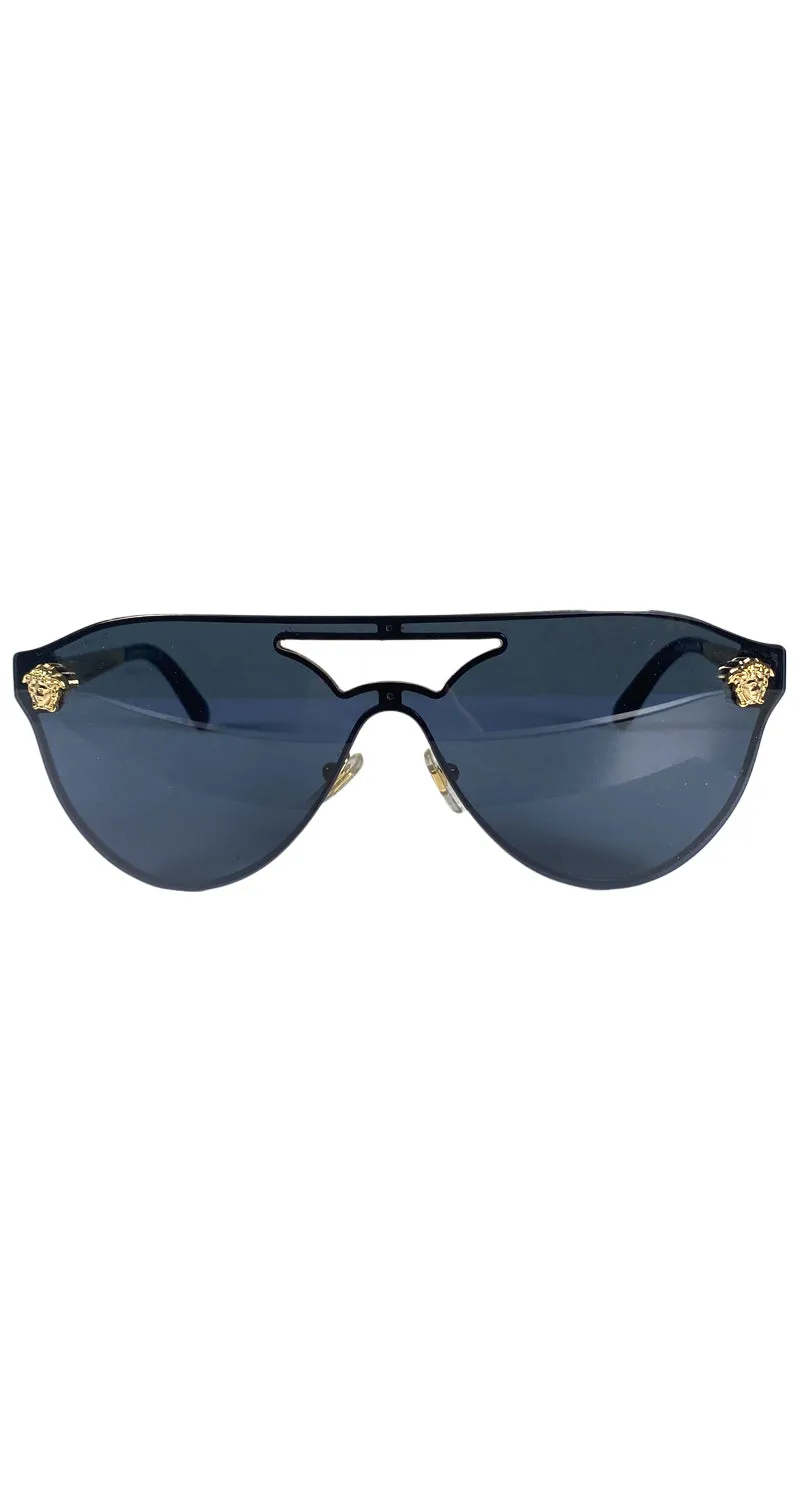VERSACE Anteojos  Black And Gold 2161