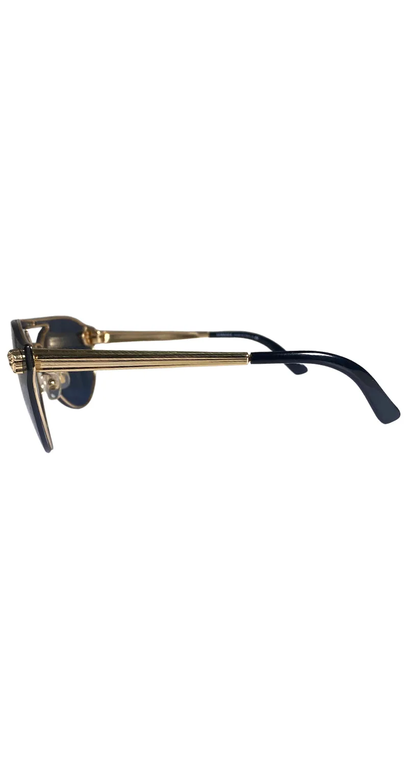 VERSACE Anteojos  Black And Gold 2161