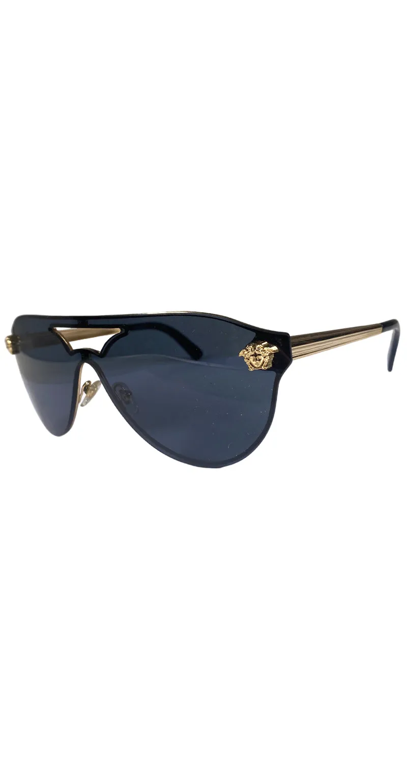 VERSACE Anteojos  Black And Gold 2161