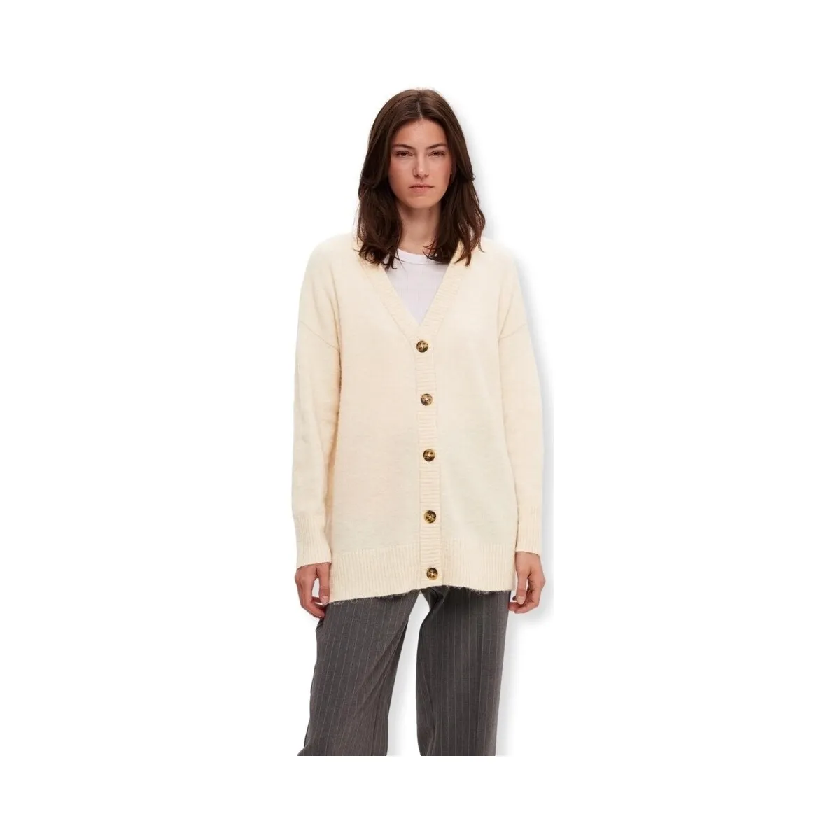 W NOOS MALINE LONG L/S   BIRCH