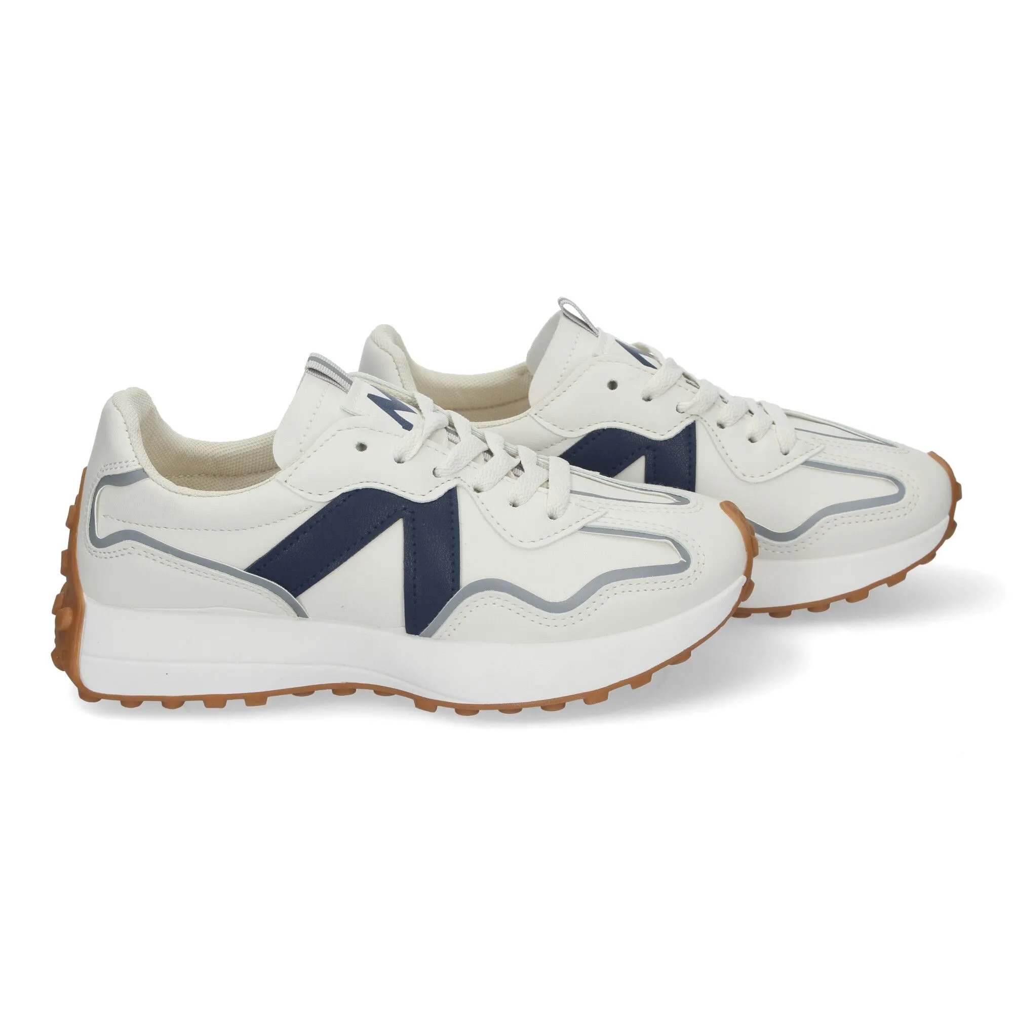 ZAPATILLAS ESTILO SNEAKERS CASUALES PARA MUJER COLOR AZUL N2117