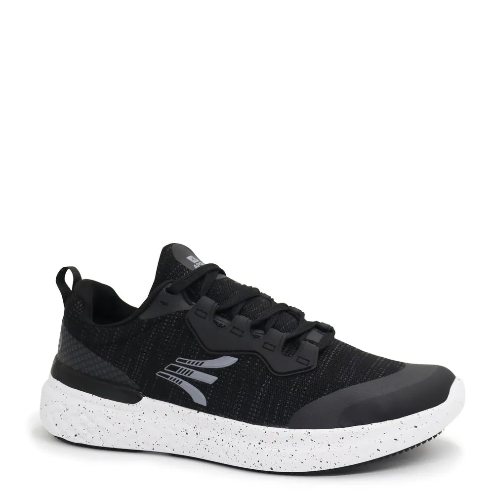 ZAPATILLAS RUNNING HOMBRE APOLO AH2256 NEGRO