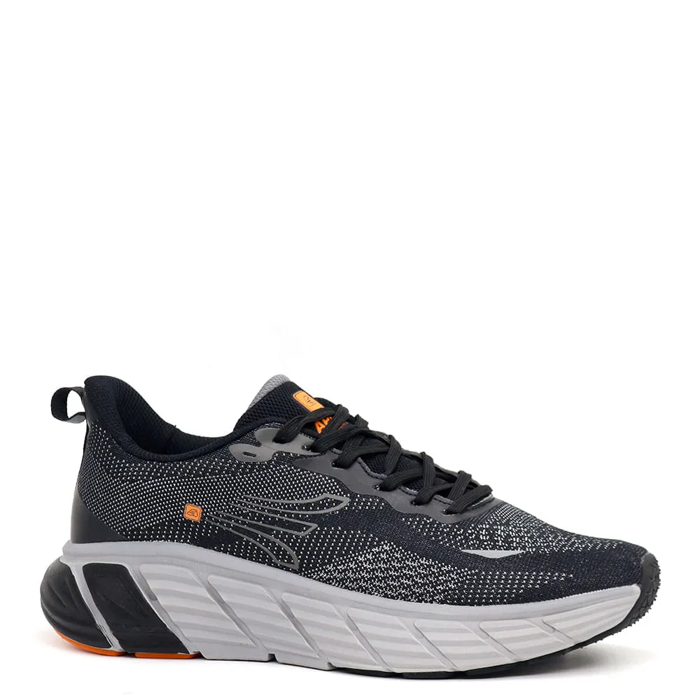 ZAPATILLAS RUNNING HOMBRE APOLO AH2306 NEGRO