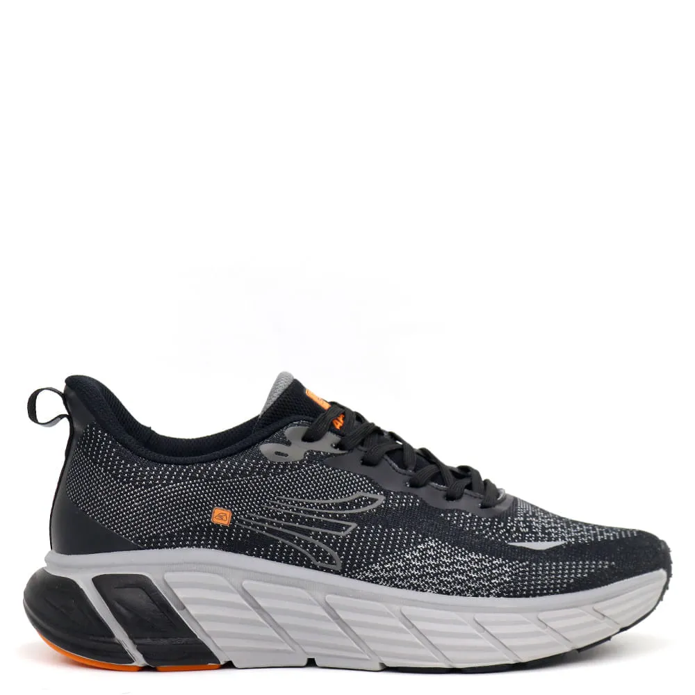 ZAPATILLAS RUNNING HOMBRE APOLO AH2306 NEGRO