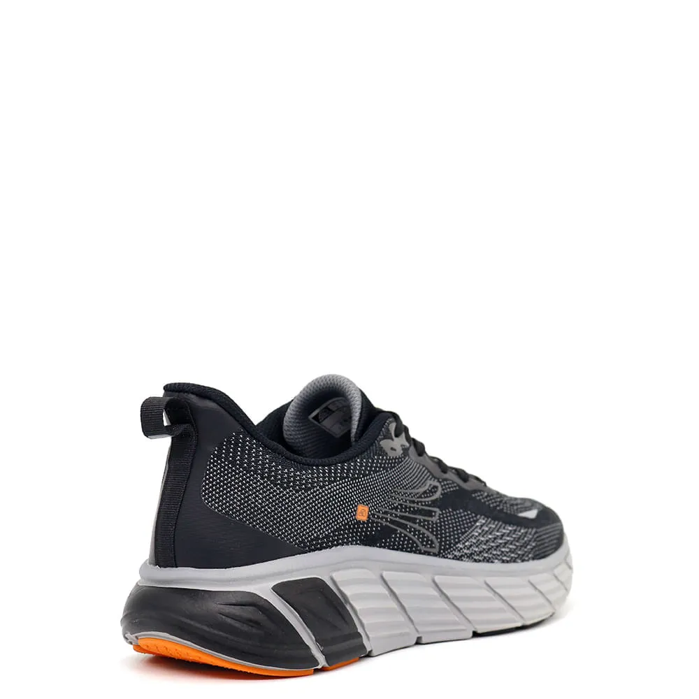 ZAPATILLAS RUNNING HOMBRE APOLO AH2306 NEGRO
