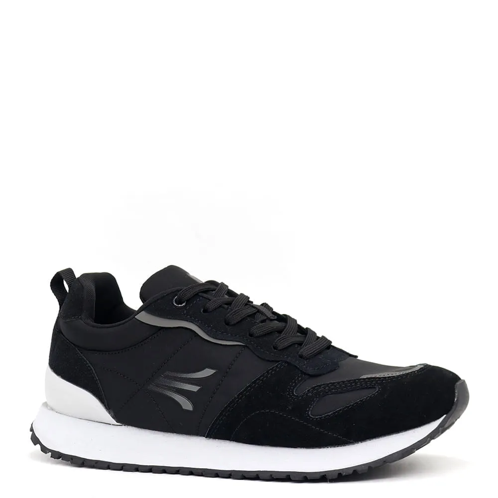 ZAPATILLAS RUNNING HOMBRE APOLO AH2312 NEGRO