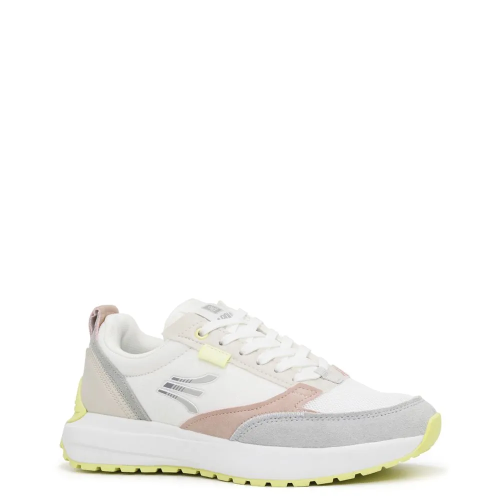 ZAPATILLAS RUNNING PARA MUJER AD2286 BLANCO ROSADO
