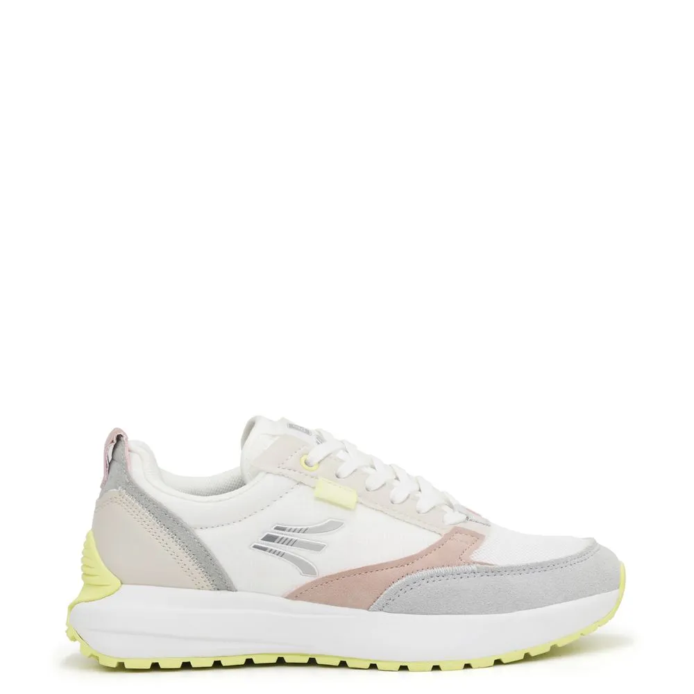 ZAPATILLAS RUNNING PARA MUJER AD2286 BLANCO ROSADO
