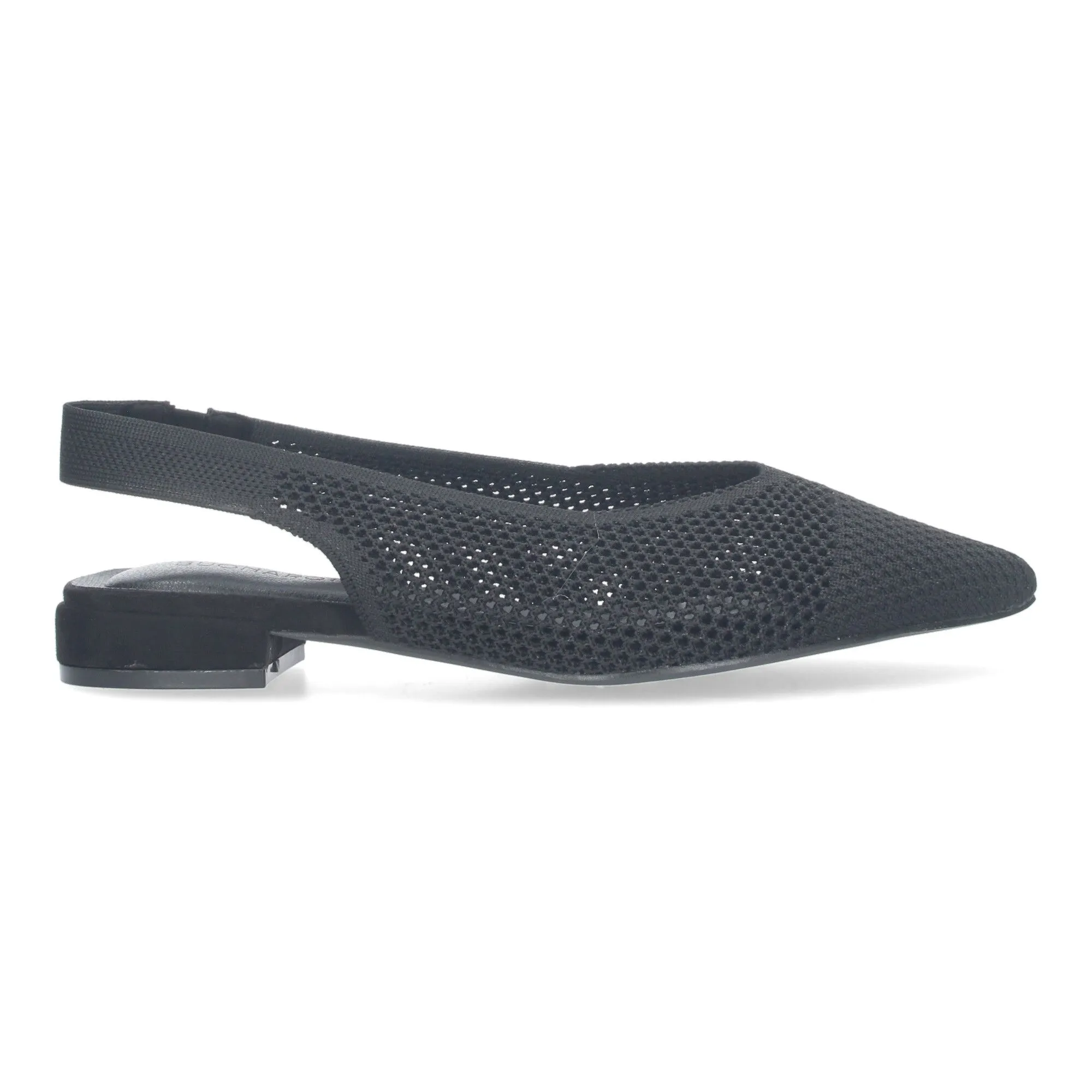 ZAPATOS PLANOS CóMODOS SALóN PARA MUJER COLOR NEGRO S3192