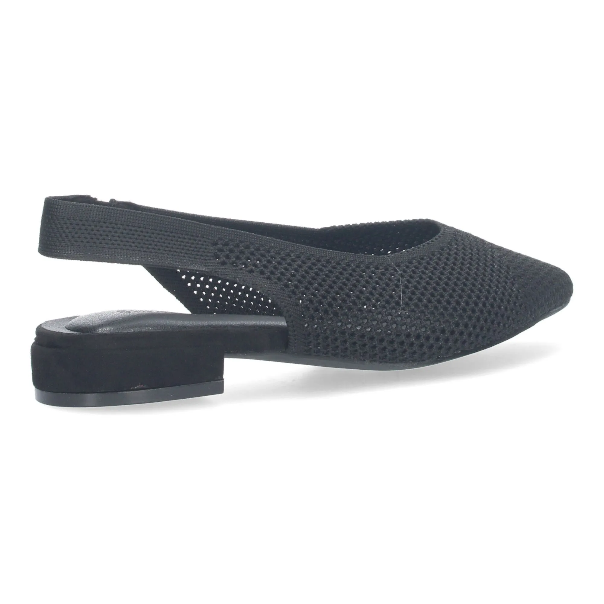 ZAPATOS PLANOS CóMODOS SALóN PARA MUJER COLOR NEGRO S3192